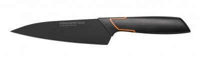 Професійний ніж Fiskars EDGE кухарський 15 см, рукоять чорна ABS пластик (1003095)