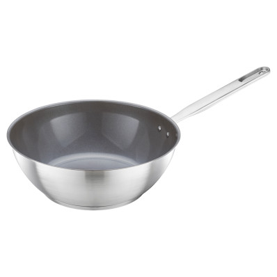 Сковорода Wok Fiskars All Steel 28 см матова (1064747)