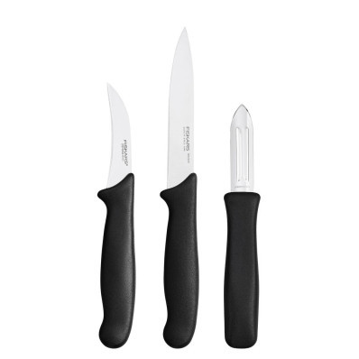 Набор ножей для чистки Fiskars Essential, 3 шт.  (1065600)