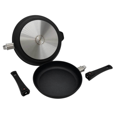 Набор посуды со съемными ручками 602iD Swiss Diamond Induction (сковороды 24 см та 28 см)  SET602iD