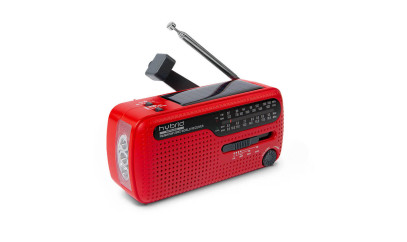 Радіо портативне Muse HYBRID RED MH-07