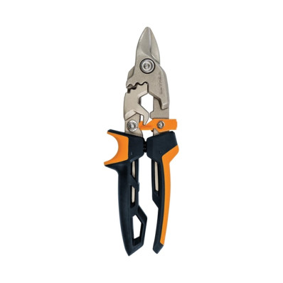 Ножиці для металу з коротким лезом Fiskars PowerGear (1027212)