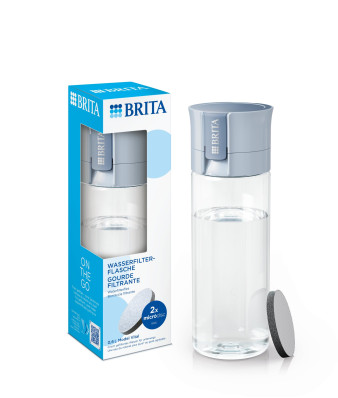 Фільтр-пляшка Brita 600 мл, блакитна (1052262)