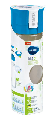 Фільтр-пляшка Brita Vital  600 мл, блакитна