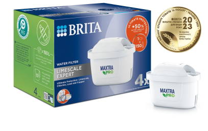 Набір картриджів Brita MXPro Limescale для жорсткої води 4 шт