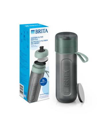Фильтр-бутылка Brita Active 600 мл зеленая (1052251)