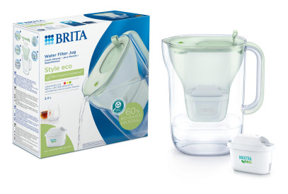 Фільтр-глечик Brita Style eco LED MXpro сірий