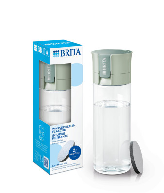 Фільтр-пляшка Brita 600 мл, зелена (1052263)