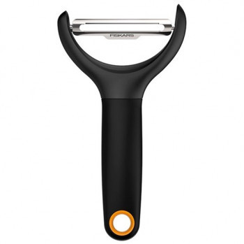 Кухонный нож Fiskars Functional Form для чистки овощей/фруктов 15 см, рукоять черная сантопрен (1016122)