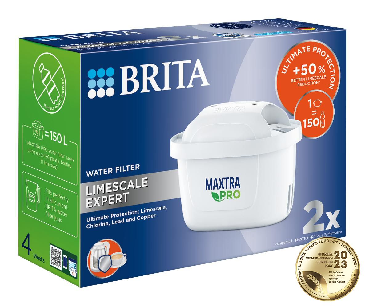 Набір картриджів Brita MXPro Limescale для жорсткої води 2 шт (1051767) фото 2