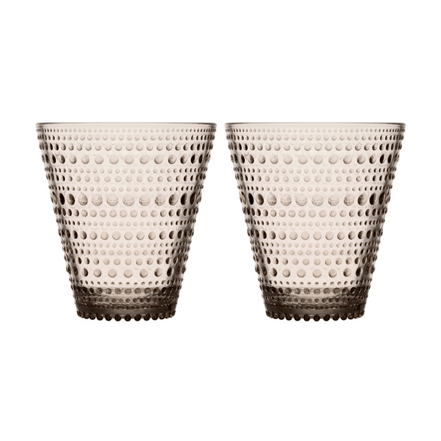 Набір склянок Kastehelmi linen 300 мл, 2 шт Iittala фото 1