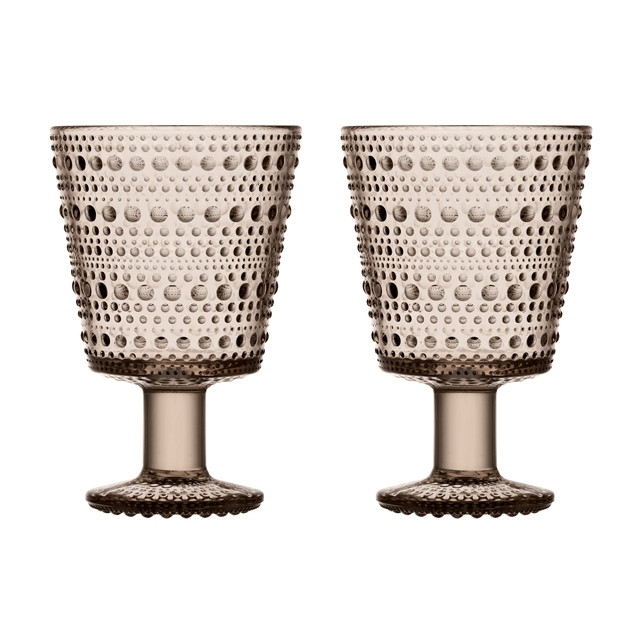 Набір келихів Kastehelmi linen 260 мл, 2 шт Iittala фото 1