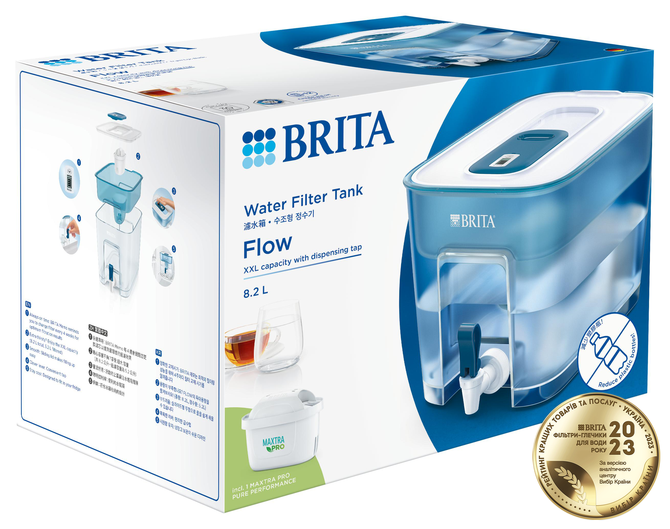 Фільтр для води Brita Flow MXpro синій (1052805) фото 2